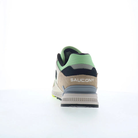 Saucony Courageous S70847-6 Mens Green Suede Lace Up Lifestyle Sneakers Shoes