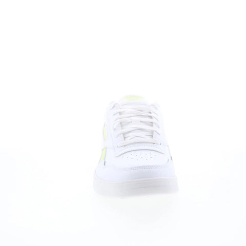 Reebok Court Advance Womens White Leather Lace Up Lifestyle Sneakers Shoes
