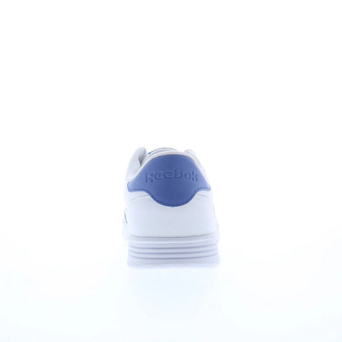 Reebok Court Advance Womens White Leather Lace Up Lifestyle Sneakers Shoes
