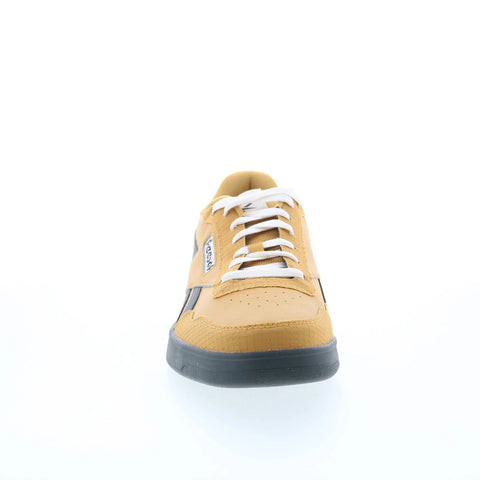 Reebok Court Advance Mens Brown Leather Lace Up Lifestyle Sneakers Shoes
