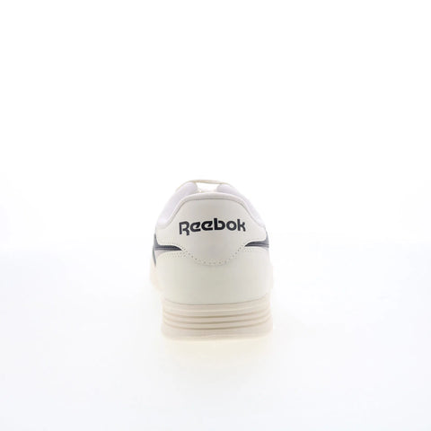 Reebok Court Advance Mens White Leather Lace Up Lifestyle Sneakers Shoes