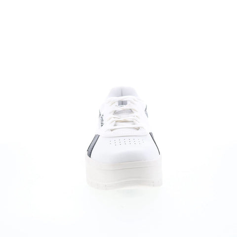 Reebok Court Advance Surge Womens White Leather Lifestyle Sneakers Shoes