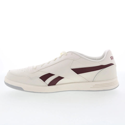 Reebok Court Advance Mens Beige Extra Wide 4E Lifestyle Sneakers Shoes