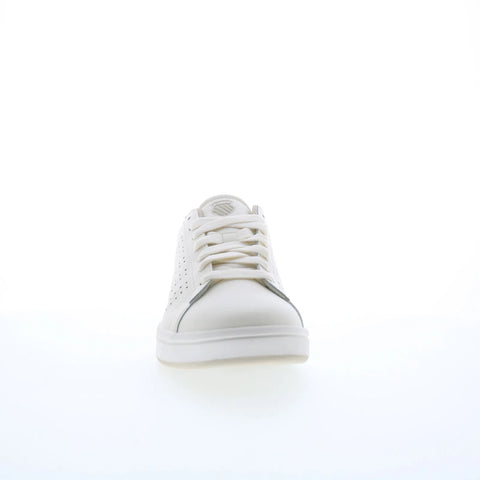 K-Swiss Court Base II 04411-127 Mens White Leather Lifestyle Sneakers Shoes
