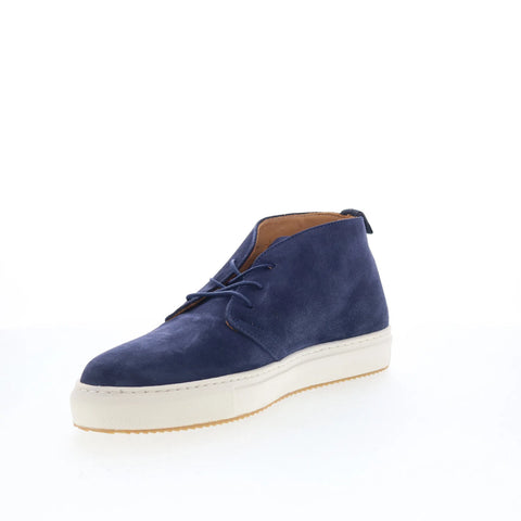 Greats Court Chukka COCH02SG-9UU Mens Blue Suede Lace Up Chukkas Boots