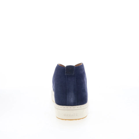 Greats Court Chukka COCH02SG-9UU Mens Blue Suede Lace Up Chukkas Boots