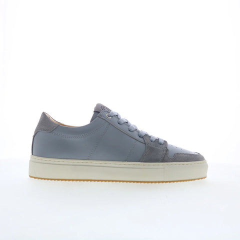 Greats Court COUR02SG-EY4 Mens Gray Leather Lace Up Lifestyle Sneakers Shoes