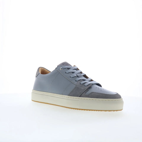 Greats Court COUR02SG-EY4 Mens Gray Leather Lace Up Lifestyle Sneakers Shoes