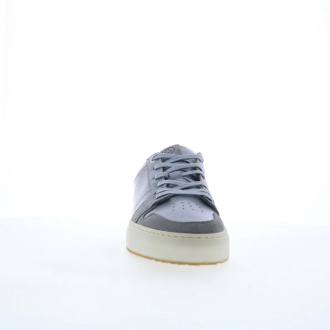 Greats Court COUR02SG-EY4 Mens Gray Leather Lace Up Lifestyle Sneakers Shoes
