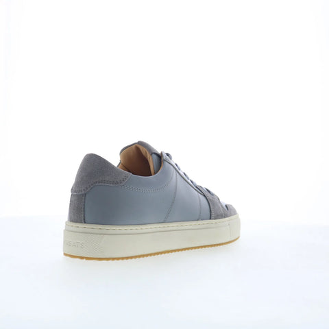 Greats Court COUR02SG-EY4 Mens Gray Leather Lace Up Lifestyle Sneakers Shoes