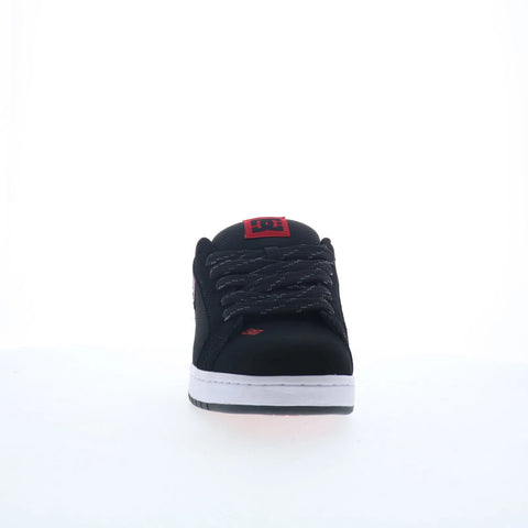 DC Court Graffik 300529-BW5 Mens Black Nubuck Skate Inspired Sneakers Shoes