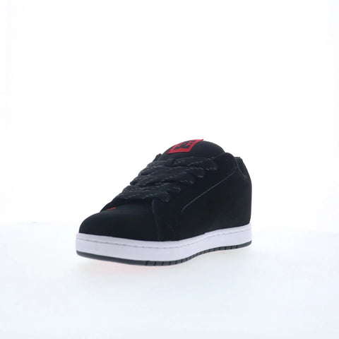 DC Court Graffik 300529-BW5 Mens Black Nubuck Skate Inspired Sneakers Shoes