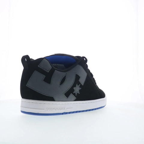 DC Court Graffik 300529-XKSB Mens Black Nubuck Skate Inspired Sneakers Shoes