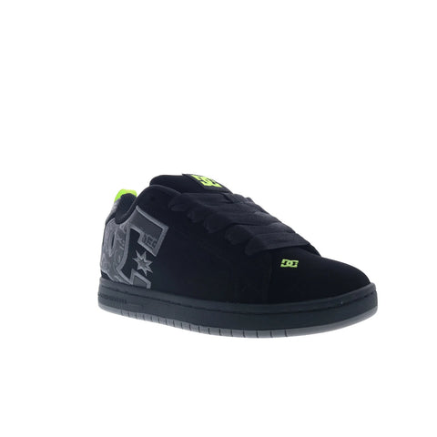 DC Court Graffik DC01661014-BKGYGN Mens Black Skate Inspired Sneakers Shoes