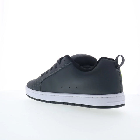 DC Court Graffik DC01661032-GYBKGN Mens Gray Skate Inspired Sneakers Shoes