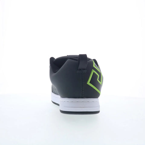 DC Court Graffik DC01661032-GYBKGN Mens Gray Skate Inspired Sneakers Shoes