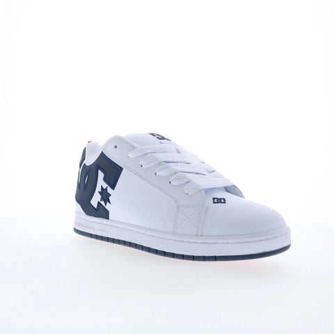 DC Court Graffik DC01661111-WHNYRD Mens White Skate Inspired Sneakers Shoes
