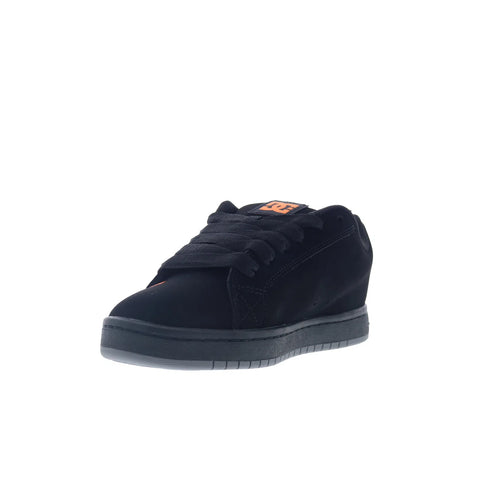 DC Court Graffik DC01661964-BLKORG Mens Black Skate Inspired Sneakers Shoes