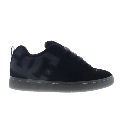 DC Court Graffik SE DC01665002-BLKGRY Mens Black Skate Sneakers Shoes