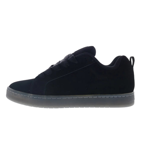 DC Court Graffik SE DC01665002-BLKGRY Mens Black Skate Sneakers Shoes