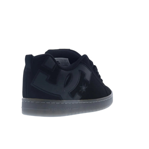 DC Court Graffik SE DC01665002-BLKGRY Mens Black Skate Sneakers Shoes