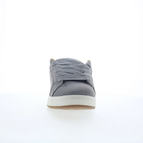DC Court Graffik SE Mens Gray Suede Skate Inspired Sneakers Shoes