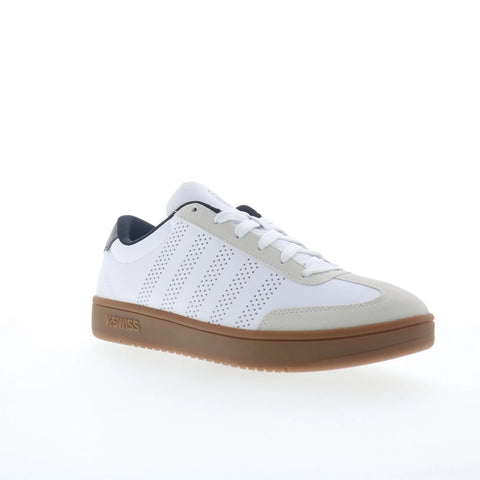 K-Swiss Court Open T-Toe G 04916-138 Mens White Lifestyle Sneakers Shoes