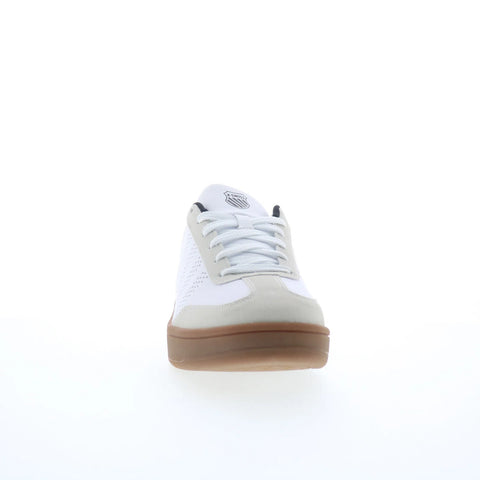 K-Swiss Court Open T-Toe G 04916-138 Mens White Lifestyle Sneakers Shoes