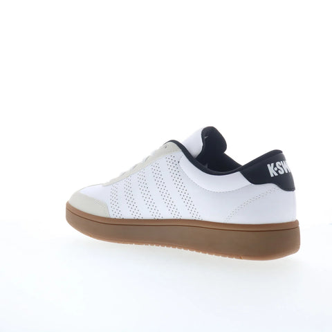 K-Swiss Court Open T-Toe G 04916-138 Mens White Lifestyle Sneakers Shoes