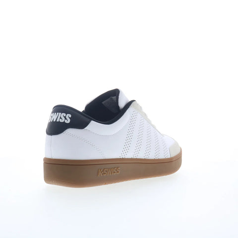 K-Swiss Court Open T-Toe G 04916-138 Mens White Lifestyle Sneakers Shoes