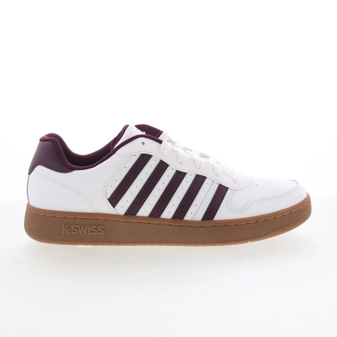 K-Swiss Court Palisades 06931-122 Mens White Lifestyle Sneakers Shoes