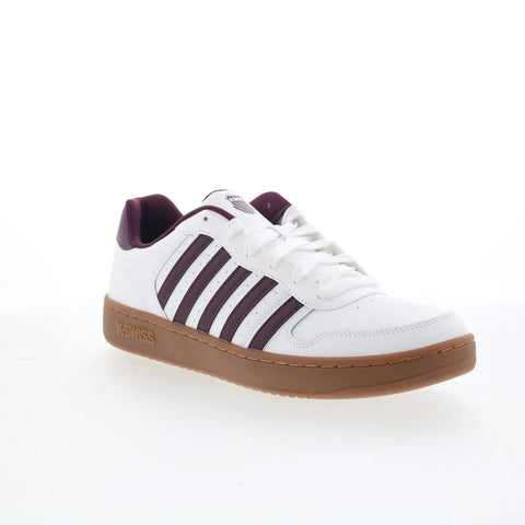 K-Swiss Court Palisades 06931-122 Mens White Lifestyle Sneakers Shoes