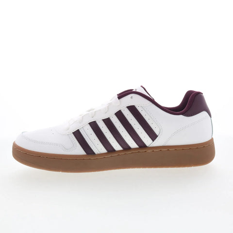 K-Swiss Court Palisades 06931-122 Mens White Lifestyle Sneakers Shoes