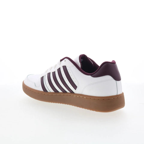 K-Swiss Court Palisades 06931-122 Mens White Lifestyle Sneakers Shoes