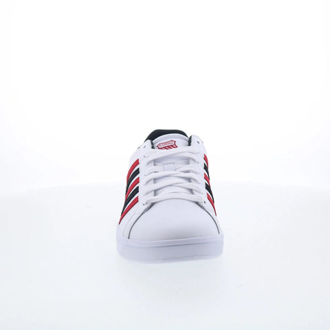 K-Swiss Court Tiebreak 07011-146 Mens White Lifestyle Sneakers Shoes