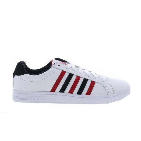 K-Swiss Court Tiebreak 07011-146 Mens White Lifestyle Sneakers Shoes