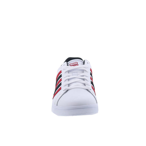 K-Swiss Court Tiebreak 07011-146 Mens White Lifestyle Sneakers Shoes