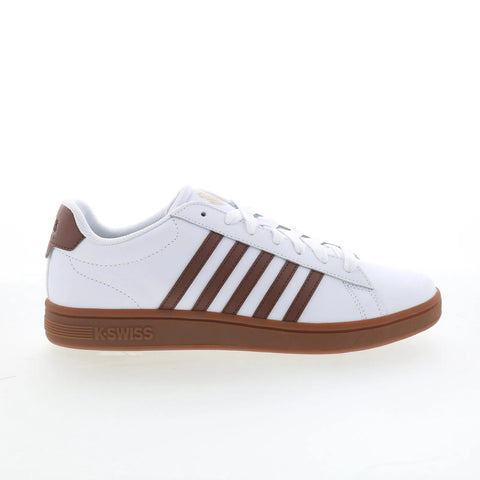 K-Swiss Court Tiebreak II 04413-126 Mens White Lifestyle Sneakers Shoes