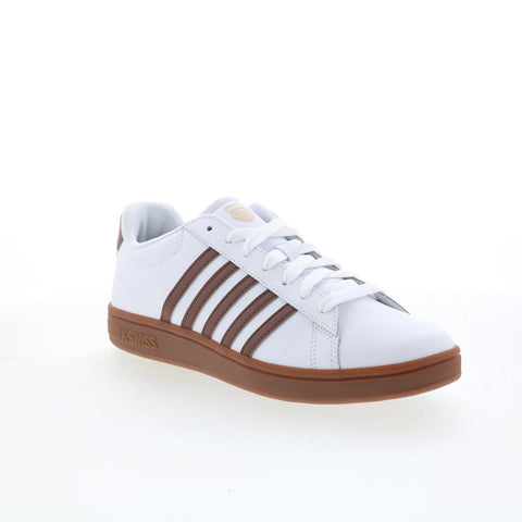 K-Swiss Court Tiebreak II 04413-126 Mens White Lifestyle Sneakers Shoes