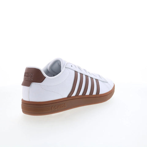 K-Swiss Court Tiebreak II 04413-126 Mens White Lifestyle Sneakers Shoes