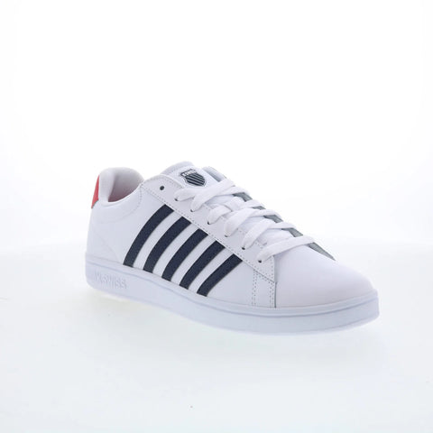 K-Swiss Court Tiebreak II 04413-128 Mens White Lifestyle Sneakers Shoes