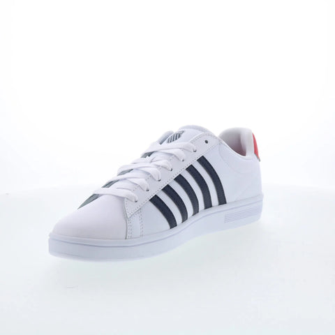 K-Swiss Court Tiebreak II 04413-128 Mens White Lifestyle Sneakers Shoes