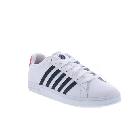 K-Swiss Court Tiebreak II 04413-128 Mens White Lifestyle Sneakers Shoes