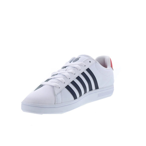 K-Swiss Court Tiebreak II 04413-128 Mens White Lifestyle Sneakers Shoes