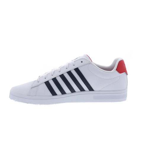 K-Swiss Court Tiebreak II 04413-128 Mens White Lifestyle Sneakers Shoes