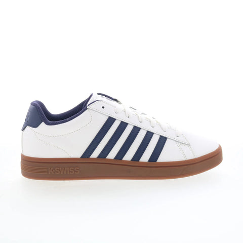 K-Swiss Court Tiebreak II 04413-140 Mens White Lifestyle Sneakers Shoes
