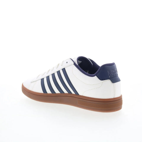 K-Swiss Court Tiebreak II 04413-140 Mens White Lifestyle Sneakers Shoes