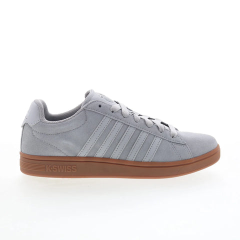 K-Swiss Court Tiebrk II 09492-027 Mens Gray Lifestyle Sneakers Shoes