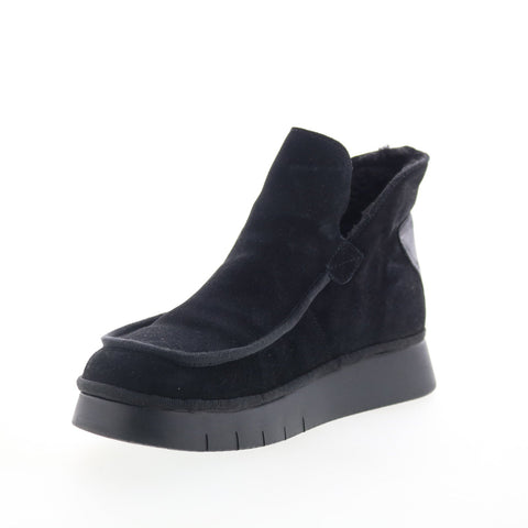 Fly London Coze COZE348FLY-004 Womens Black Suede Ankle & Booties Boots