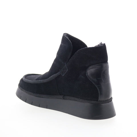 Fly London Coze COZE348FLY-004 Womens Black Suede Ankle & Booties Boots